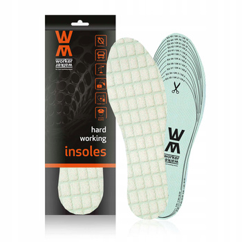 Miękkie Antybakteryjne wkładki - włókno bambusowe - Worker Walker Bamboo & Alum Fresh