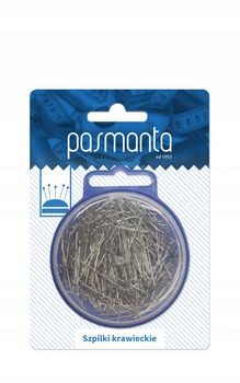 Szpilki krawieckie stalowe niklowane