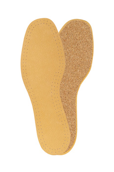Skórzane komfortowe wkładki do butów Kaps Leather Cork