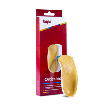 Komfortowe, skórzane wkładki do butów dla dzieci - Kaps Ortica