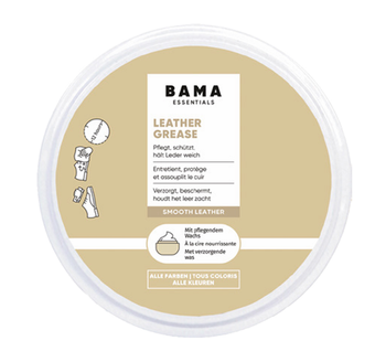 Tłuszcz do butów skórzanych - chroni i zapobiega pękaniu skóry butów - Bama