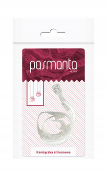 Ramiączka sylikonowe przezroczyste regulowane