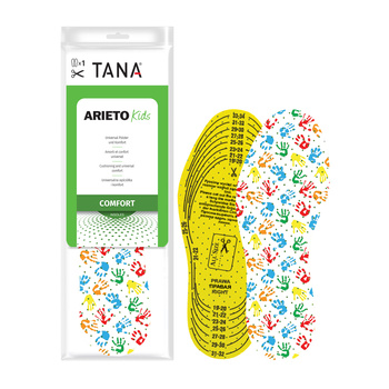 Wkładki do butów dla dzieci o zapachu cytrynowym - Tana Arieto kids