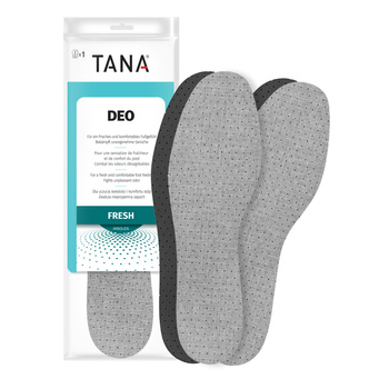 Przeciwpotne wkładki do butów z węglem aktywnym - Tana Deo - 2 pary