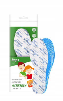 Przeciwpotne Wkładki do butów dla dzieci Actifresh for Kids
