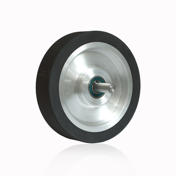 Koło pasa ściernego aluminiowo – gumowe o szerokości 40 mm  DO HARDO