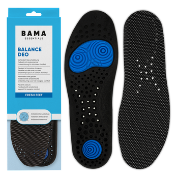 Przeciwpotne amortyzujące wkładki do butów Bama Balance Deo