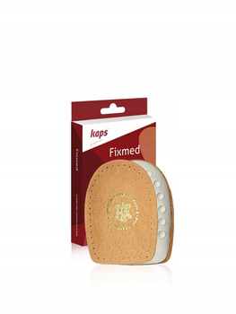 Komfortowe skórzane podpiętki do butów Kaps Fixmed