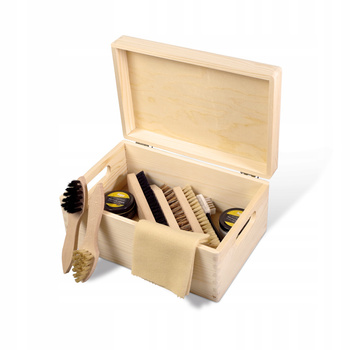 Zestaw do czyszczenia i pielęgnacji obuwia Kaps Shoe Care Box