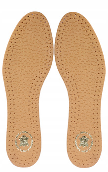 Skórzane wkładki do butów z naturalnym korkiem Kaps Pecari Cork