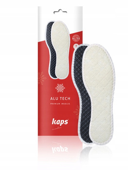 Wkładki do butów ocieplające z węglem aktywnym Kaps Alu Tech