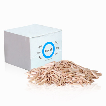 Kołki drewniane prostokątne Rozmiar 10,5 x 1,5 mm Opakowanie 0,5 kg