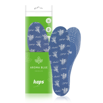 Zapachowe, odświeżające wkładki do butów do wycinania - Kaps Aroma Blue