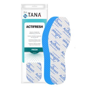 Przeciwpotne wkładki do butów o zapachu mięty Tana Actifresh