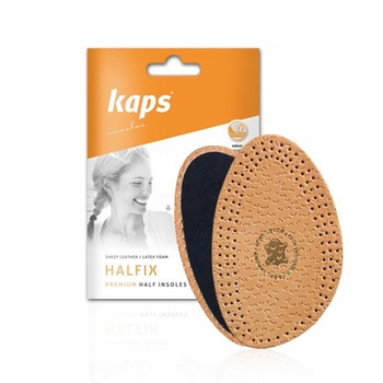 Komfortowe skórzane półwkładki - wkładki do butów Kaps Halfix