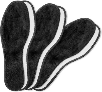 Ciepłe zimowe wkładki do butów ze skóry jagnięcej Kaps Arctic Set