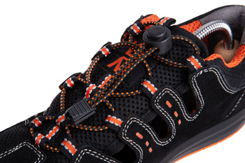 Elastyczne sznurówki bez wiązania do butów BHP - Worker Walker fast"n"laces