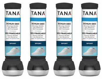 Odświeżacz, dezodorant do butów Tana Shoe Deo - Zestaw 4 x 100 ml