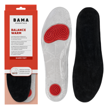 Profilowane wkładki do butów zimowych Bama Essentials Balance Warm