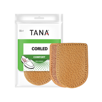 Skórzane podpiętki do butów Tana Corled