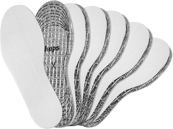 Ciepłe zimowe wkładki do butów dla dzieci - 6 par Kaps Alu Super Kids