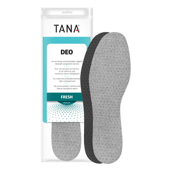 Przeciwpotne wkładki do butów z węglem aktywnym - Tana Deo