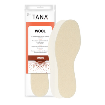 Wełniane wkładki do butów - Ciepłe i komfortowe - Tana Wool