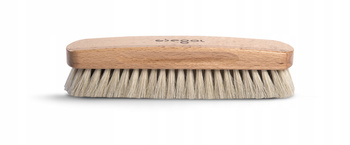 Szczotka z końskiego włosia do polerowania obuwia SIEGOL