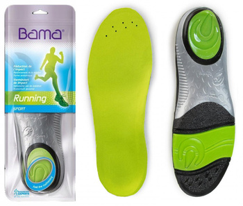 Amortyzujące wkładki do butów biegowych Bama Running