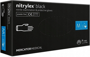 Rękawiczki nitrylowe Nitrylex black 100 sztuk