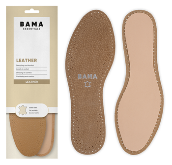 Skórzane wkładki do butów z węglem aktywnym Bama Leather
