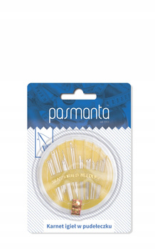 Karnet igieł do szycia ręcznego 24 igły