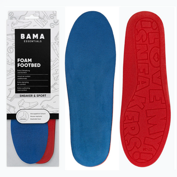 Komfortowe wkładki do butów sportowych Bama Sneaker Foam Footbed