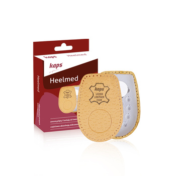 Komfortowe skórzane podpiętki do butów Kaps Heelmed