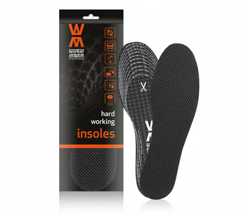 Wkładki do butów roboczych przeciwpotne - Worker Walker Super Active