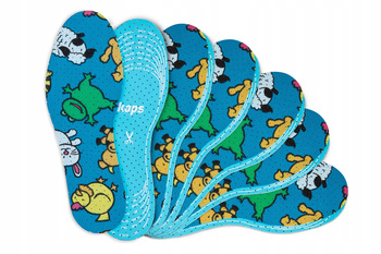 Komfortowe wkładki do butów dla dzieci - 6 par Kaps Offspring Set