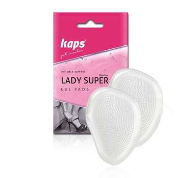 Żelowe poduszki antypoślizgowe do butów na obcasie Kaps® Lady Super