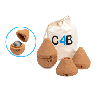 Zestaw Stretcherów Korkowych 2w1 Korkowa Kula do Masażu