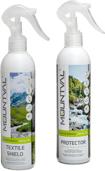 Zestaw impregnatów do butów i odzieży trekkingowej Mountval Protector Set