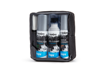 Zestaw do czyszczenia i pielęgnacji butów sneakers Kaps For Sneakers Travel Set