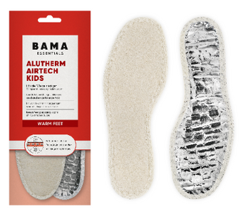 Ocieplające wkładki do butów dziecięcych Bama Essentials Alutherm Airtech Kids