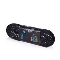 Woskowane bawełniane sznurówki płaskie do łyżew hokejowych 274 cm Hockey Laces