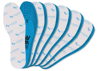 Przeciwpotne i antybakteryjne wkładki do butów roboczych Worker Walker Fresh Carbonex - Zestaw 6 par