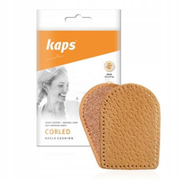 Skórzane podpiętki zmniejszające obciążenia pięt Kaps Corled