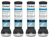 Odświeżacz, dezodorant do butów Tana Shoe Deo - Zestaw 4 x 100 ml