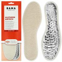 Ciepłe wełniane wkładki do butów Bama Alutherm Airtech
