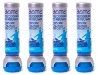 Odświeżacz, dezodorant do butów Bama Trainer Fresh - Zestaw 4 x 100 ml