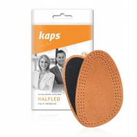 Komfortowe amortyzujące skórzane półwkładki Kaps Halfled