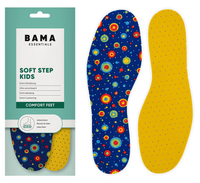 Komfortowe wkładki do butów dziecięcych Bama Essentials Soft Step Kids Cut