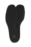 Skórzane przeciwpotne oddychające wkładki do butów Kaps Leather Carbon Black